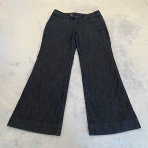 IZOD Women's Vintage Wide Leg Blue Jeans 10
